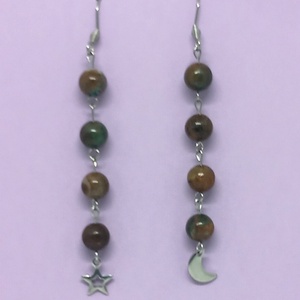 Moonlight Earrings, Bijuterii, Cercei, Cercei agățați, Confecționarea bijuteriilor, ARTYNOS