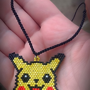 Colier Copii Figurina Pikachu Myiuki  - bijuterii - coliere - coliere cu pandantive - Artynos.ro