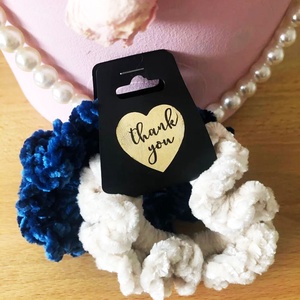 2 x Scrunchie crosetat manual, Îmbrăcăminte și modă, Accesorii păr, Elastic de păr, Croșetat, ARTYNOS