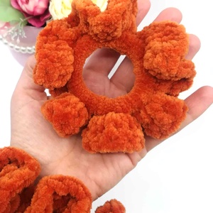  Scrunchie crosetate manual - îmbrăcăminte și modă - accesorii păr - elastic de păr - Artynos.ro