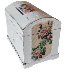 Cufăr pentru dar, de nuntă , Accesorii nuntă, Amintiri și cadouri de nuntă, Cadou nuntă, Cutie de bani, Decoupage, transfer și tehnici șervețel, Prelucrarea lemnului, Cufarul DomiDeco, pentru darul de nunta

Un cufăr pentru darul de nuntă este o idee elegantă și pra..., ARTYNOS