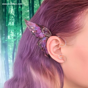 Cercei ear wrap Butterfly Wing - bijuterii - cercei - cercei și ornamente pentru urechi - Artynos.ro