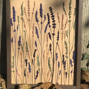 Tablou lavanda colorata, Casă & Stil de viață, Accesorii pentru decorat casa, Decorațiuni de masă și decorațiuni pentru rafturi , Florării și grădini de sticle, Aranjament de flori, ARTYNOS