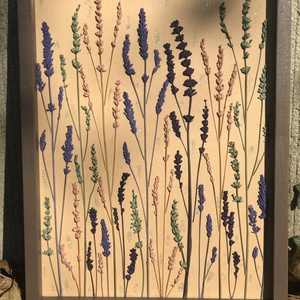 Tablou lavanda colorata - casă & stil de viață - accesorii pentru decorat casa - decorațiuni de masă și decorațiuni pentru rafturi  - florării și grădini de sticle - Artynos.ro