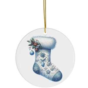 Ornament ceramica personalizat , Accesorii de Crăciun, Decorațiuni de Crăciun de casă, Decorațiuni pentru pomul de Crăciun, Altele, ARTYNOS