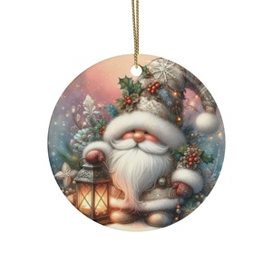 Ornament ceramica personalizat , Accesorii de Crăciun, Decorațiuni de Crăciun de casă, Decorațiuni pentru pomul de Crăciun, Altele, ARTYNOS