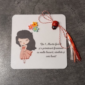 Martisor magnetic personalizat , Casă & Stil de viață, Accesorii pentru echipamente de bucătărie, Decorații de bucătărie, Magneți de frigider, Altele, ARTYNOS