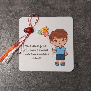 Martisor magnetic personalizat , Casă & Stil de viață, Accesorii pentru echipamente de bucătărie, Decorații de bucătărie, Magneți de frigider, Altele, ARTYNOS