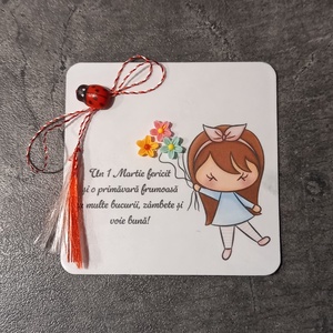 Martisor magnetic personalizat , Casă & Stil de viață, Accesorii pentru echipamente de bucătărie, Decorații de bucătărie, Magneți de frigider, Altele, ARTYNOS