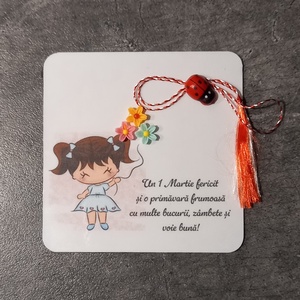 Martisor magnetic personalizat , Casă & Stil de viață, Accesorii pentru echipamente de bucătărie, Decorații de bucătărie, Magneți de frigider, Altele, ARTYNOS