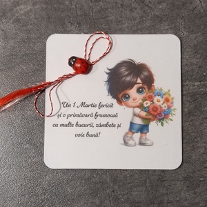 Martisor magnetic personalizat , Casă & Stil de viață, Accesorii pentru echipamente de bucătărie, Decorații de bucătărie, Magneți de frigider, Altele, ARTYNOS