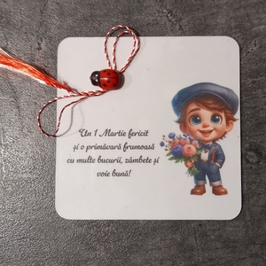 Martisor magnetic personalizat , Casă & Stil de viață, Accesorii pentru echipamente de bucătărie, Decorații de bucătărie, Magneți de frigider, Altele, ARTYNOS