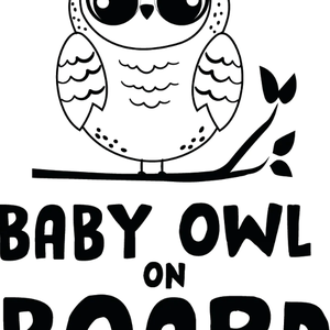 Baby on board sticker - casă & stil de viață - papetărie de hârtie - pachet stickere - Artynos.ro