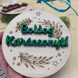 Ornament pentru brad Personalizat 3D - casă & stil de viață - accesorii pentru decorat casa - ornamente - Artynos.ro