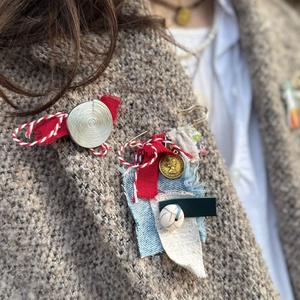 Martisor handmade - bijuterii - mărțișor - Artynos.ro