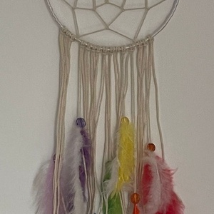 Dream catcher sau captator de vise - casă & stil de viață - accesorii pentru decorat casa - decorațiuni de pereți, decorațiuni suspendate - capcană de vise - Artynos.ro