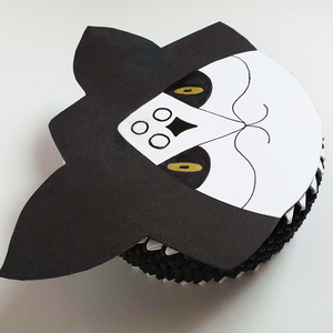 Cutie origami 3D pisică Masked Apprentice Ace Attorney - accesorii locuință - accesorii pentru decorat casa - decorațiuni de masă și decorațiuni pentru rafturi  - cutii decor, cutii de suveniruri - Artynos.ro