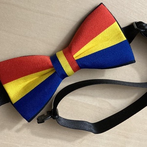 Papion tricolor marime adult - îmbrăcăminte și modă - haine bărbați - cravată, papion - Artynos.ro