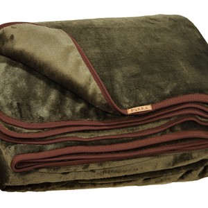 Vânătoare-pescuit pătură fleece cu două fețe cu suport 145 x 200 - casă & stil de viață - textile de casă - pătură pentru adulți, în carouri - Artynos.ro