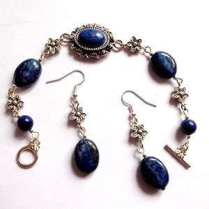 set lapis lazuli 36584, Bijuterii, Seturi de bijuterii, Confecționarea bijuteriilor, ARTYNOS