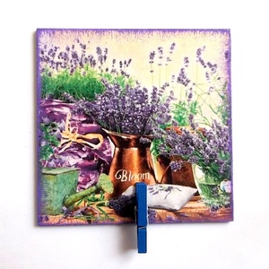 magnet frigider lavanda 36347, Accesorii locuință, Accesorii pentru echipamente de bucătărie, Decorații de bucătărie, Magneți de frigider, Decoupage, transfer și tehnici șervețel, ARTYNOS