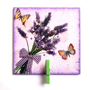 magnet frigider lavanda 36344, Accesorii locuință, Accesorii pentru echipamente de bucătărie, Decorații de bucătărie, Magneți de frigider, Decoupage, transfer și tehnici șervețel, ARTYNOS