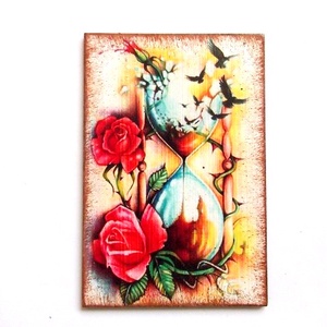 magnet frigider 35950, Accesorii locuință, Accesorii pentru echipamente de bucătărie, Decorații de bucătărie, Magneți de frigider, Decoupage, transfer și tehnici șervețel, ARTYNOS