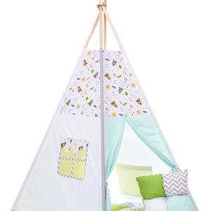 Cort TeePee Rachete, Jucării și echipamente pentru copii, Corturi copii, căsuțe copii, Patchwork, matlasare, Țesătură, ARTYNOS