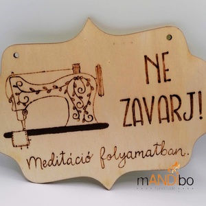 Nu deranja! Meditatie în curs de desfasurare., Accesorii locuință, Accesorii pentru decorat casa, Picturi murale, Panouri și tablouri, panouri decorative, Gravare, pirogravură, Prelucrarea lemnului, ARTYNOS