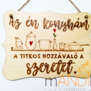 Tablita pirogravata - Bucataria mea, Accesorii locuință, Accesorii pentru echipamente de bucătărie, Decorații de bucătărie, Decorațiuni de bucătărie, Gravare, pirogravură, Prelucrarea lemnului, ARTYNOS