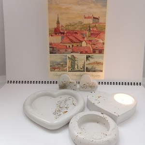 Set cadou, Accesorii de Crăciun, Decorațiuni de Crăciun de casă, Decorațiuni pentru casă de Crăciun, Turnare în gips, ARTYNOS