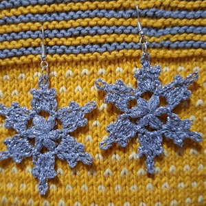 Cercei Snowflake SE - bijuterii - cercei - cercei și ornamente pentru urechi - Artynos.ro