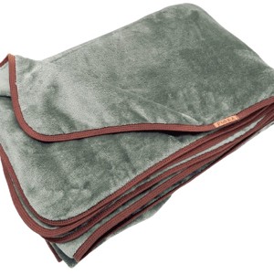 Hunter de pescuit dublu strat Flanel Fleece pătură cu purtător 145x200 - casă & stil de viață - textile de casă - pătură pentru adulți, în carouri - Artynos.ro