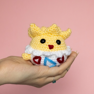 Jucarie Togepi mica - Pokemon crosetat  - jucării și echipamente pentru copii - jucării de pluș - figurine de pluș - Artynos.ro