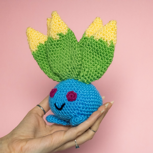 Jucarie Oddish - Pokemon crosetat  - jucării și echipamente pentru copii - jucării de pluș - figurine de pluș - Artynos.ro