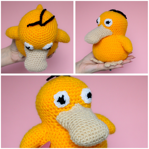 Jucarie Psyduck - Pokemon crosetat  - jucării și echipamente pentru copii - jucării de pluș - figurine de pluș - Artynos.ro