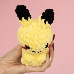 Jucarie Pikachu mic - Pokemon crosetat  - jucării și echipamente pentru copii - plușuri - figurine de pluș - Artynos.ro