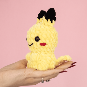 Jucarie Pikachu mic - Pokemon crosetat  - jucării și echipamente pentru copii - plușuri - figurine de pluș - Artynos.ro