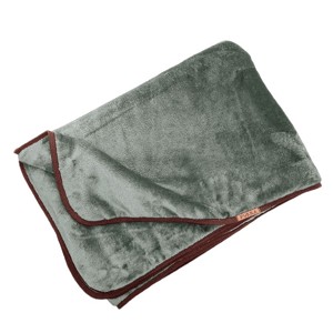  Pescuit dublu strat Flanel Fleece pătură cu purtător 145x200 - casă & stil de viață - textile de casă - pătură pentru adulți, în carouri - Artynos.ro