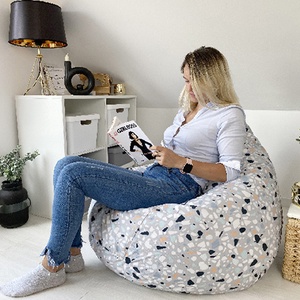 Fotoliu puf Gravel - accesorii locuință - mobilier artizanal - fotoliu puf bean bag - Artynos.ro