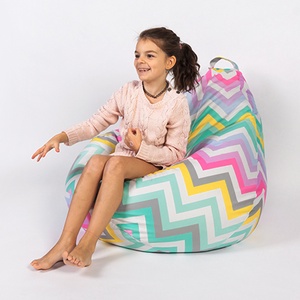 Fotoliu puf ZigZag Amira - casă & stil de viață - mobilier artizanal - fotoliu puf bean bag - Artynos.ro