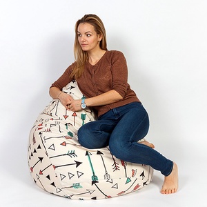 Fotoliu puf Arrows Light - accesorii locuință - mobilier artizanal - fotoliu puf bean bag - Artynos.ro