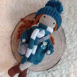 Păpușă amigurumi unică, croșetată manual, Jucării și echipamente pentru copii, Jucării și accesorii pentru copii, Păpușă de îmbrăcat, Croșetat, ARTYNOS