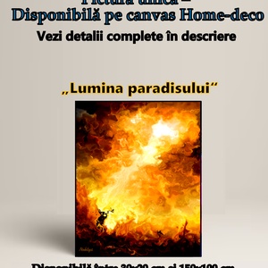 Lumina paradisului - Tablou-în ediție deschisă, Arte vizuale și accesorii , Picturi, Pictură în ulei, , ARTYNOS