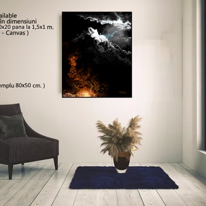 Olympus Tablou- Home-deco  - în ediție deschisă - arte vizuale și accesorii  - picturi - pictură în ulei - Artynos.ro