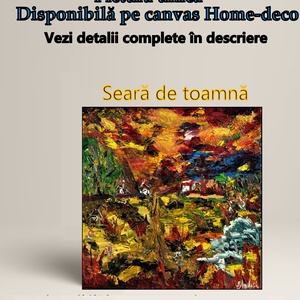 Seară de toamnă-Tablou-în ediție deschisă, Arte vizuale și accesorii , Picturi, Pictură în ulei, Altele, Pictură, ARTYNOS