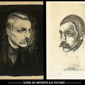 Edvard Munch-O pictură unicat de S. Andrei (Noktys) - arte vizuale și accesorii  - picturi - pictură în ulei - Artynos.ro