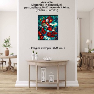 Maci Tablou Home-deco - în ediție deschisă - arte vizuale și accesorii  - picturi - pictură în ulei - Artynos.ro