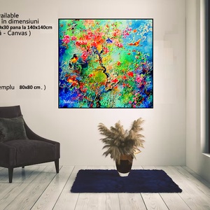 Serenada Primăverii - Tablou-în ediție deschisă - arte vizuale și accesorii  - picturi - pictură acrilică - Artynos.ro