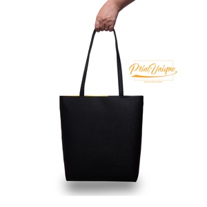 Geanta Chapeau Noire (fond cu dungi) - geantă și husă - geantă pentru cumpărături - geantă shopper, geantă tote, geantă textilă - Artynos.ro